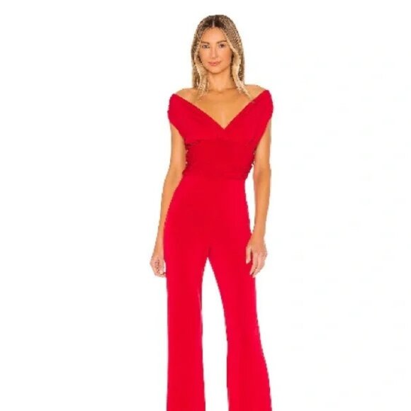Lovers and Friends red jumpsuit size XS - Picture 3 of 6